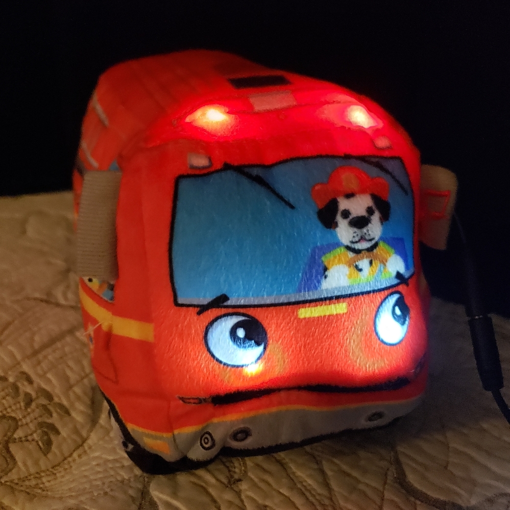 COPY - Switch Adapted Singing Ambulance for Special Needs Child, Animated Plush…